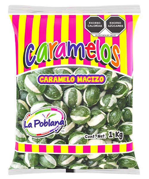 BALON MENTA VERDE 1KG