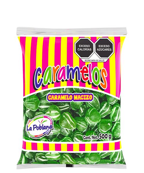 CARAMELO PERA YERBABUENA 500G