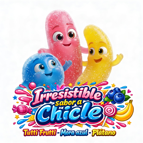 CARICATURA GOMA CHICLE SURTIDA