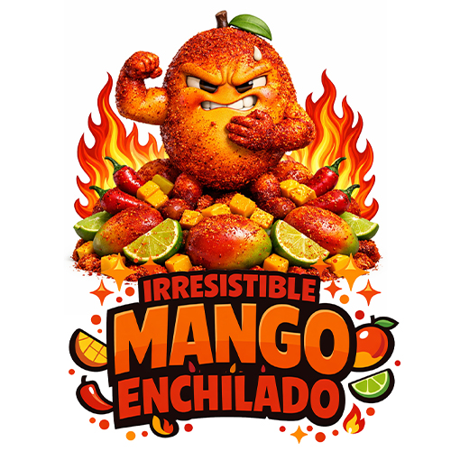 CARICATURA GOMA MANGO ENCHILADO