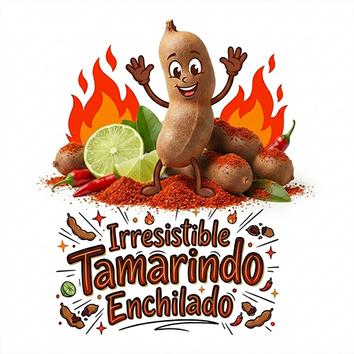 CARICATURA GOMA TAMARINDO ENCHILADO
