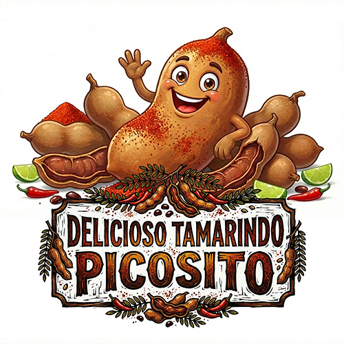 CARICATURA GOMA TAMARINDO PICOSITO
