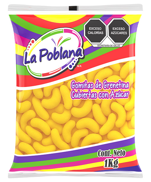 GOMA CHICLE PLATANO 1 KG