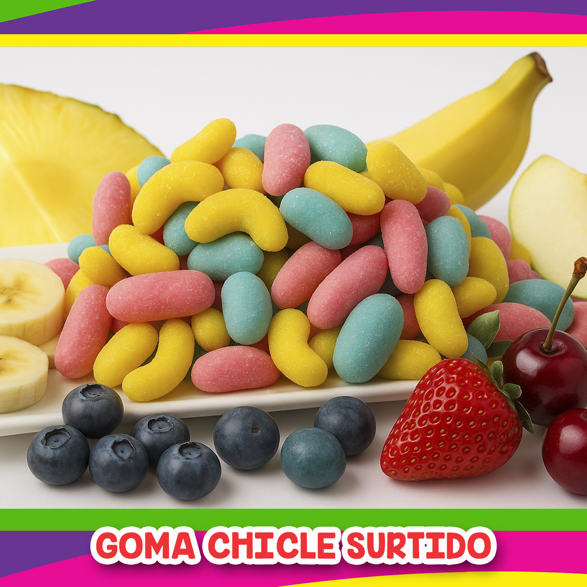 GOMA CHICLE SURTIDO