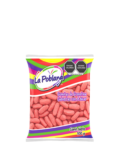 GOMA CHICLE TUTTI FRUTTI 100 GRS