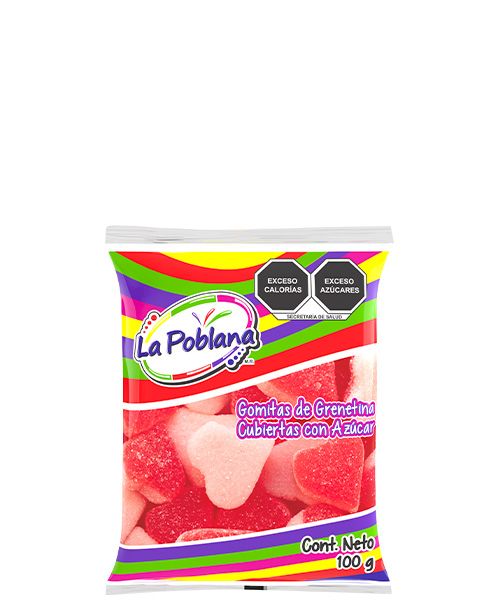 GOMA CORAZÓN YUGUFRESA 100G