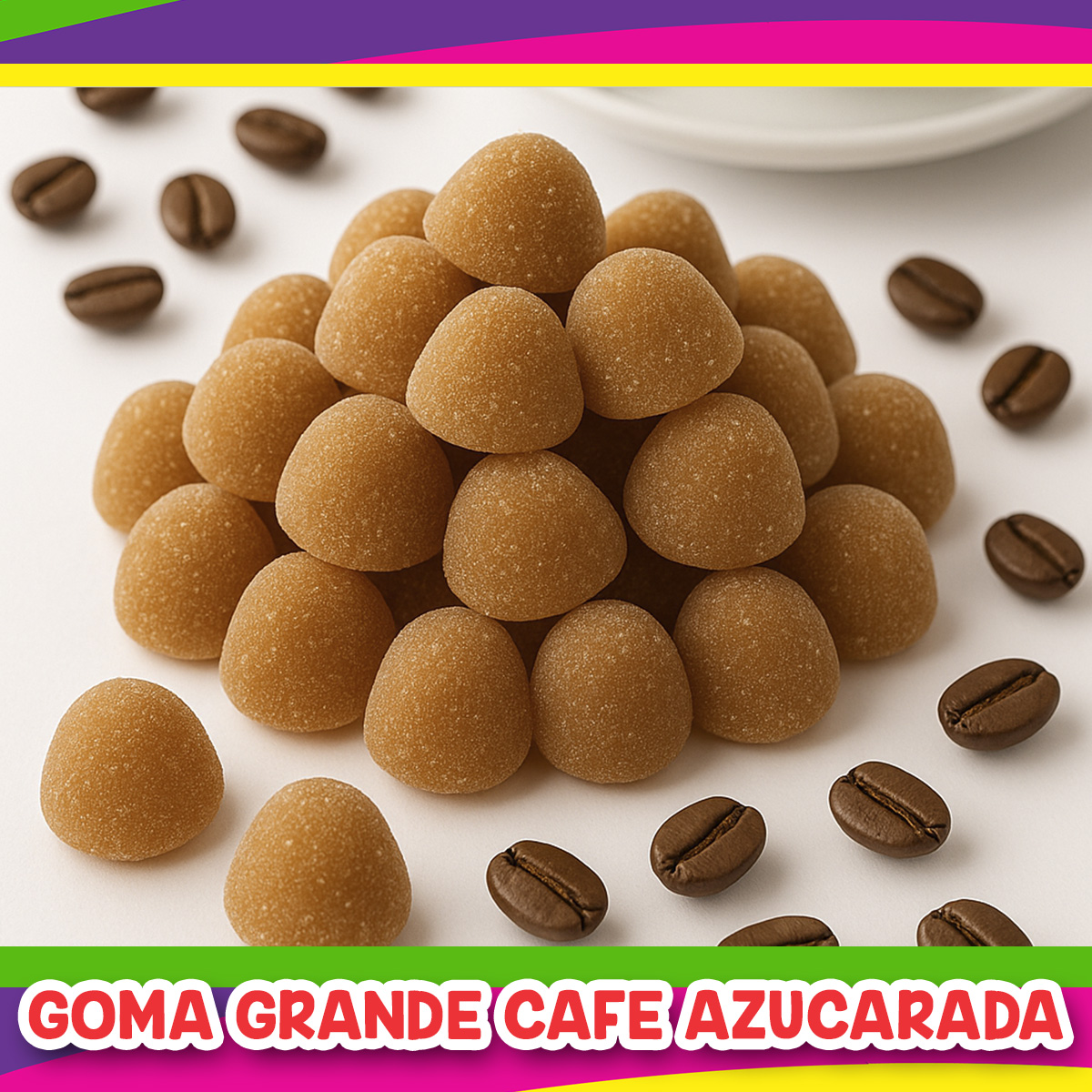 GOMA GRANDE CAFE AZUCARADA