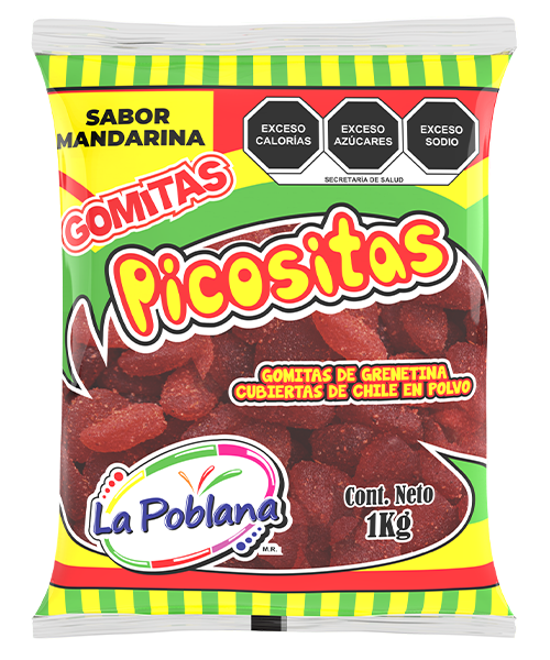 GOMA MANDARINA PICOSITA 1KG-
