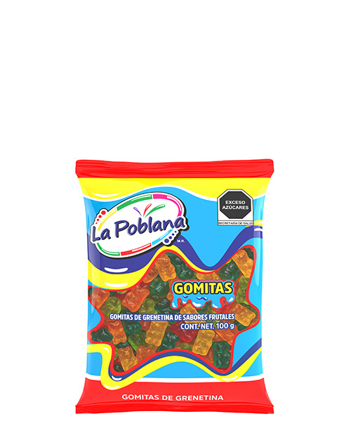 GOMA PANDA ACEITADA 100 GRS
