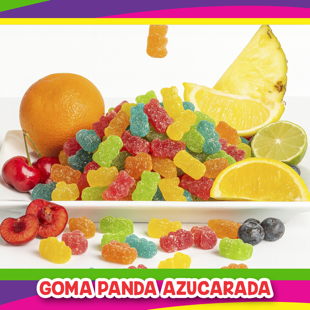 GOMA PANDA AZUCARADA