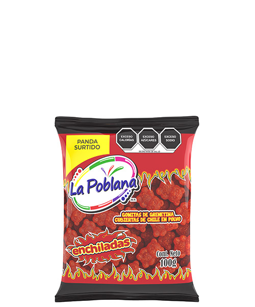 GOMA PANDA ENCHILADA 100 GRS