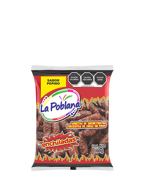 GOMA PEPINO ENCHILADO 100G