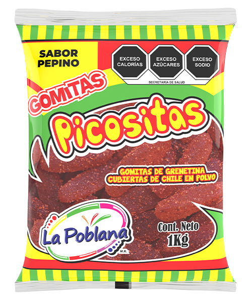 GOMA PEPINO PICOSITO 1KG-