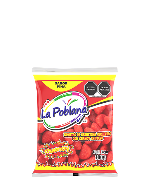 GOMA PIÑA CHAMOY 100G