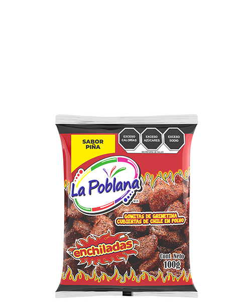 GOMA PIÑA ENCHILADA 100G