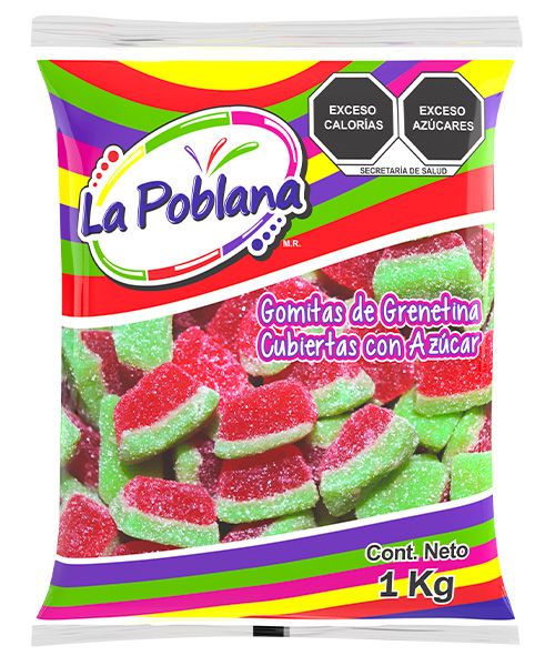 GOMA SANDIA BICOLOR 1KG