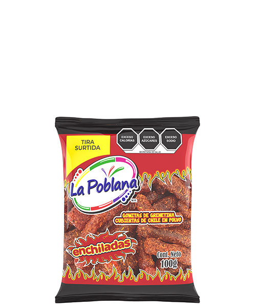 GOMA TIRA ENCHILADA 100 GRS