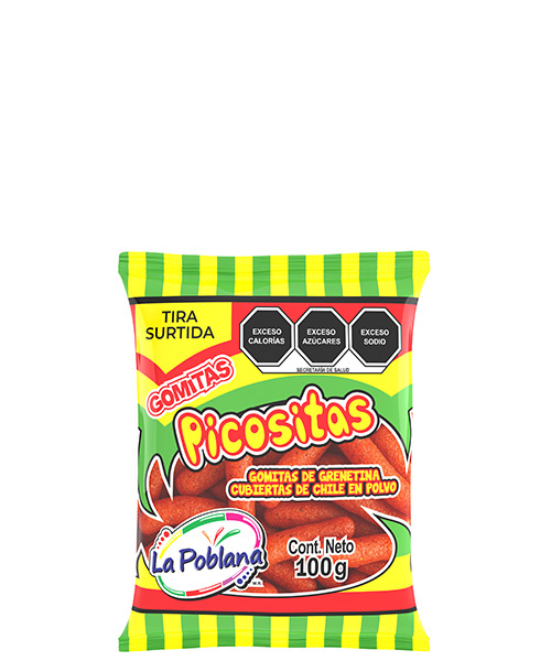 GOMA TIRA PICOSITA 100 GRS