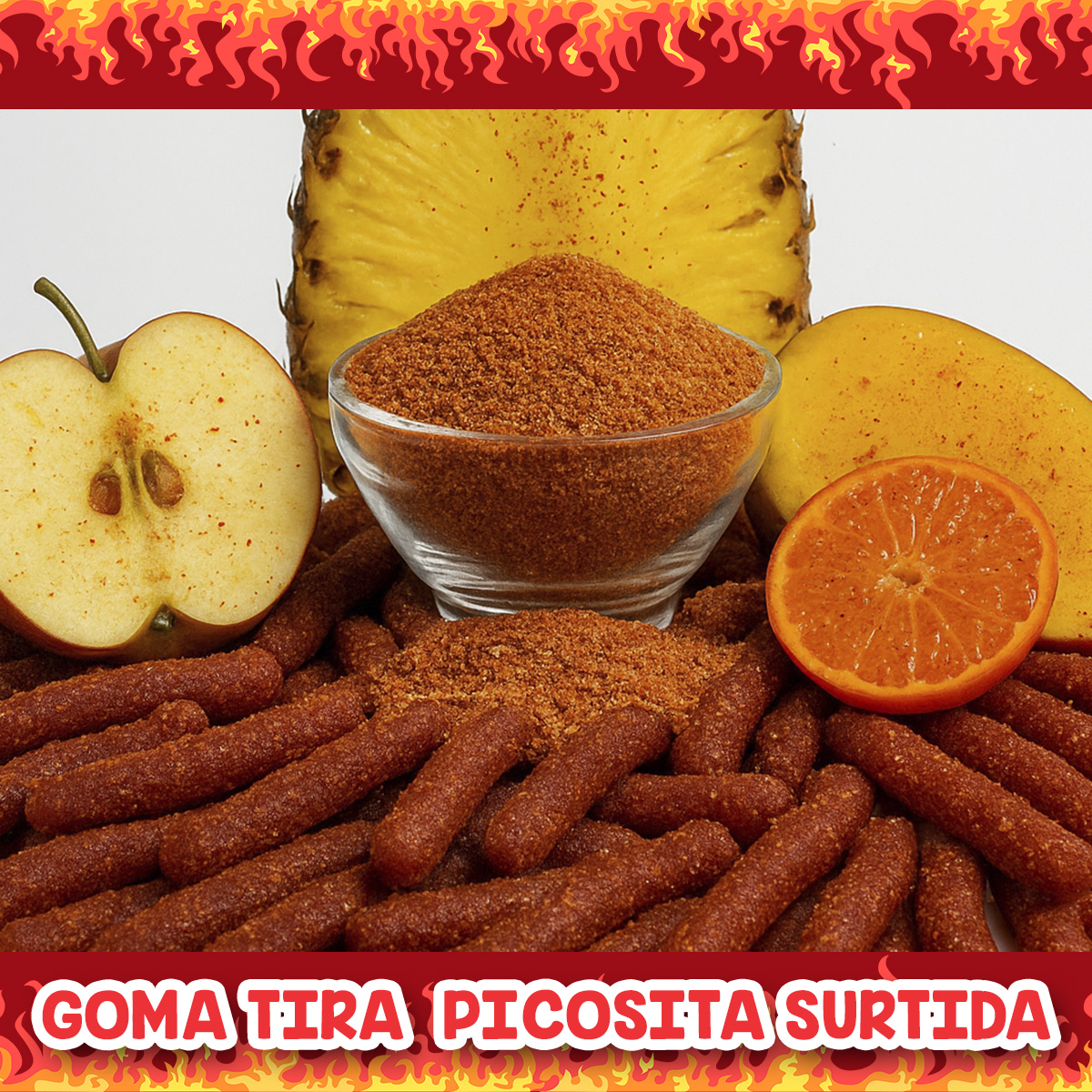 GOMA TIRA PICOSITA SURTIDA