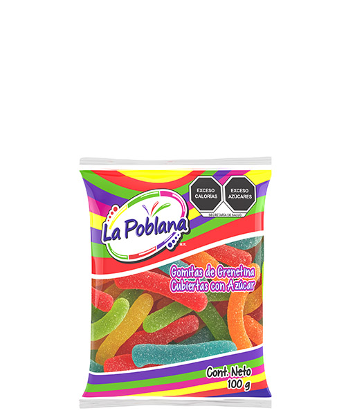 GOMA VIBORA AZUCARADA 100 GRS